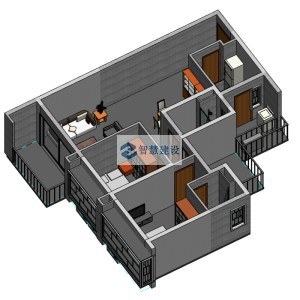HS-N7-BH-92.23-阳台未改-建筑模型