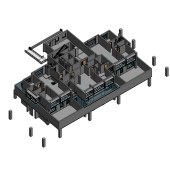 HN-J2-4-32-首层及地下车库-建筑模型