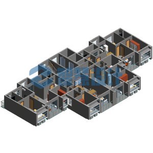 HN-H4-4-18-97.99/78.60-建筑模型