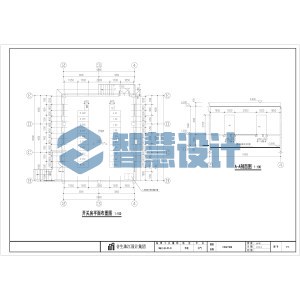 开闭站平面图