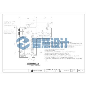 公用变电所平面图-北京